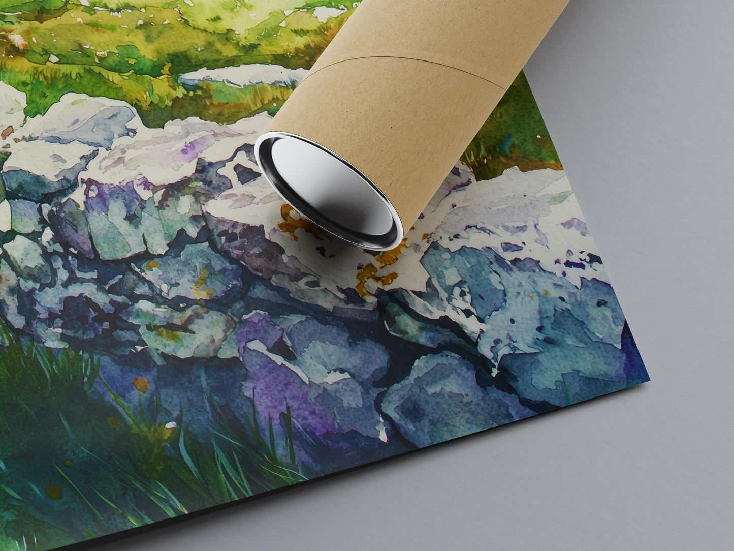 Aran Islands Watercolor Poster Wall Art Aran Islands Wall Hanging Home Décor Aran Islands Gift Art Lovers Ireland Wall Art Aran Islands
