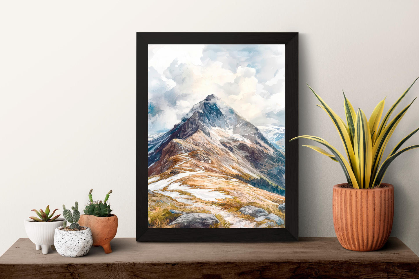 Ben Nevis watercolor poster Wall Art Ben Nevis Wall Hanging Home Décor Ben Nevis Gift Art Lovers Scotland Art Lover Gift Scotland wall art