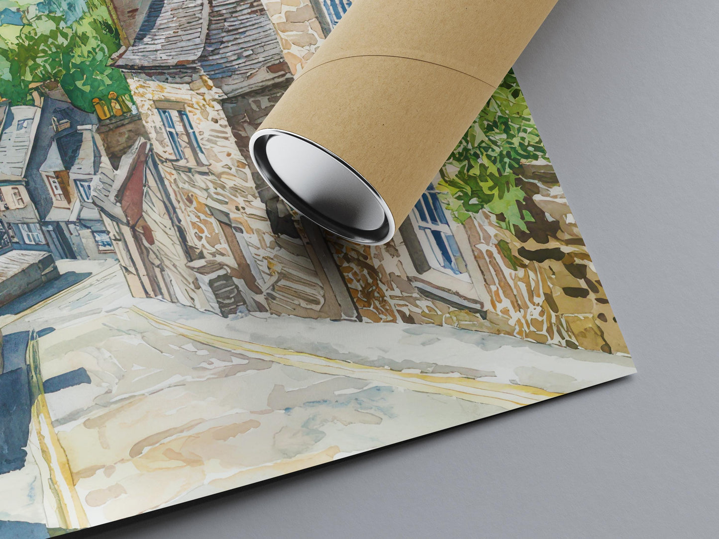Tain watercolor poster Wall Art Tain Wall Hanging Home Décor Tain Gift Art Lovers Scotland Art Lover Gift Scotland wall art