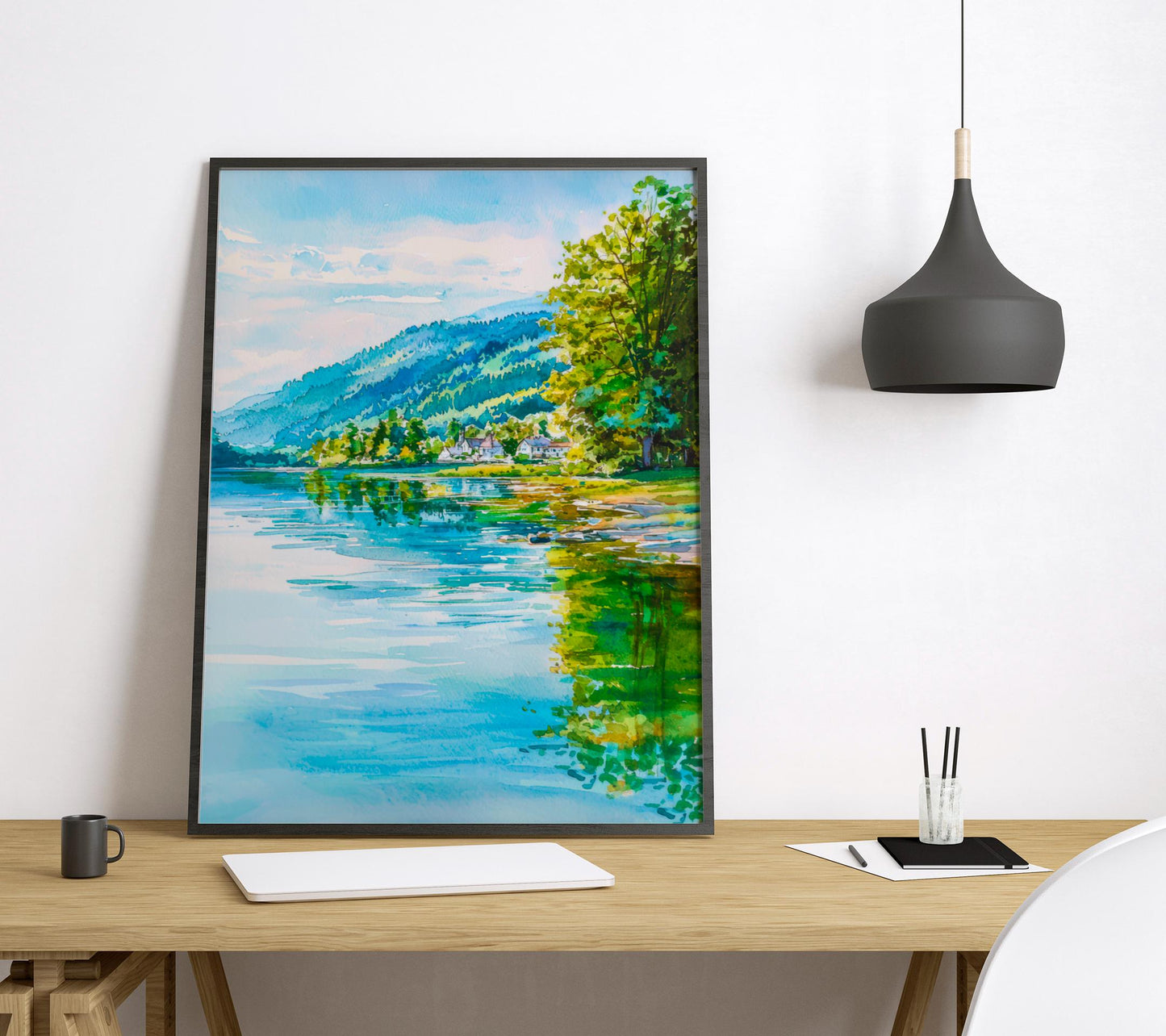 Hudson River Valley watercolor poster Wall Art Hudson River Valley Wall Hanging Home Décor Hudson River Valley Gift Art Lovers New York Ar