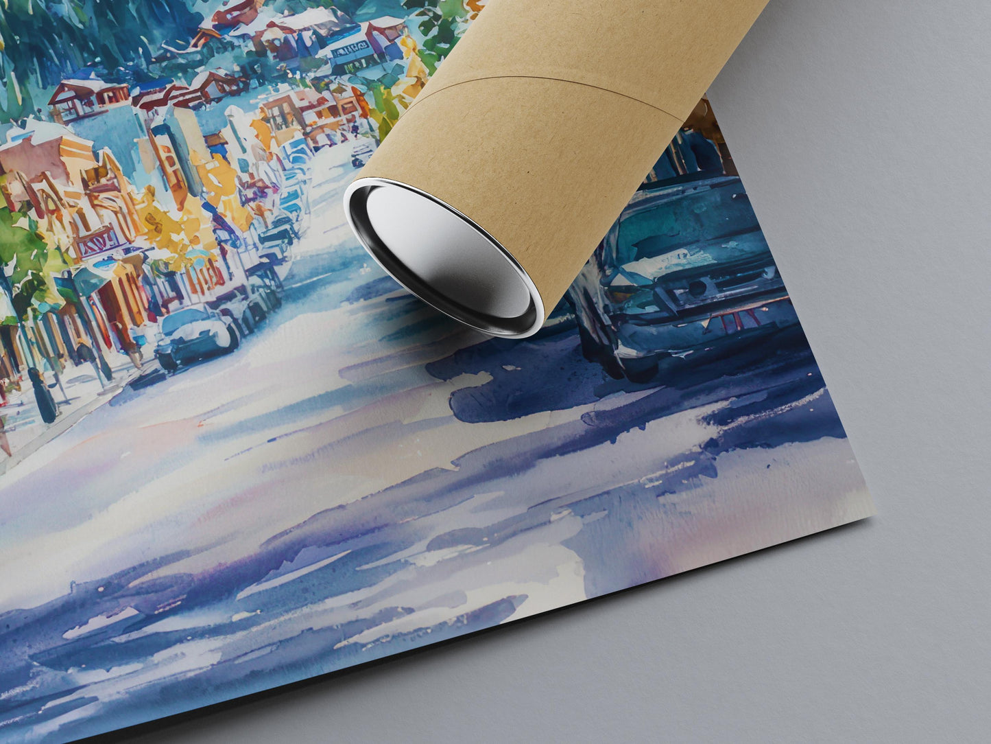 Park City watercolor poster Wall Art Park City Wall Hanging Home Décor Park City Gift Art Lovers Utah Art Lover Gift Utah wall art