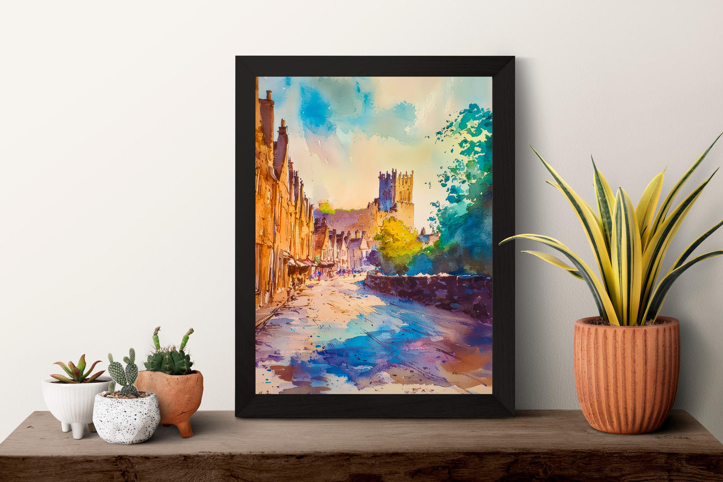 Richmond Watercolor Poster Wall Art Richmond Wall Hanging Home Décor Richmond Gift Art Lovers United Kingdom Wall Art