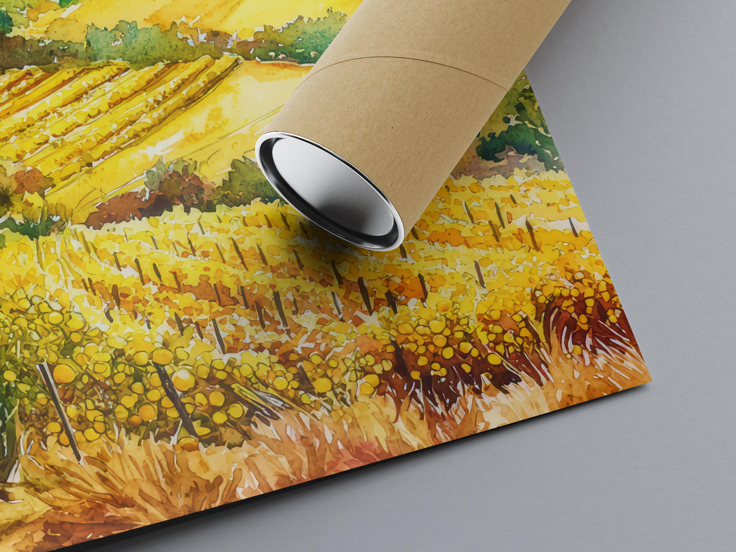 Tuscany Watercolor Poster Wall Art Tuscany Wall Hanging Home Décor Tuscany Gift Art Lovers Italy Wall Art