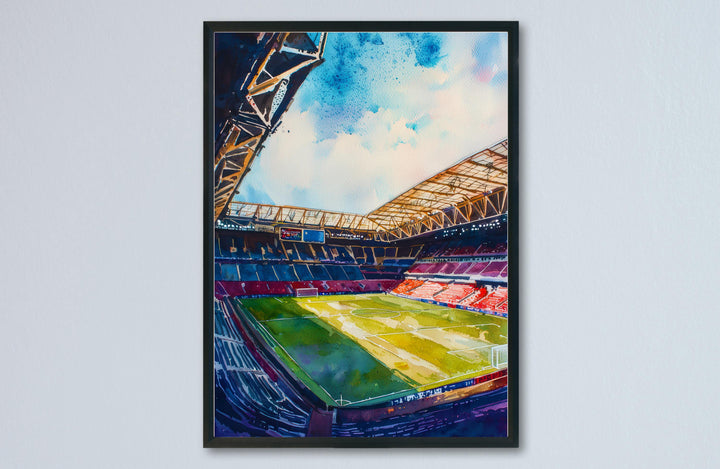 Selhurst Park Stadium Watercolor Poster Wall Art Selhurst Park Stadium Wall Hanging Home Décor Selhurst Park Stadium Gift Art Lovers