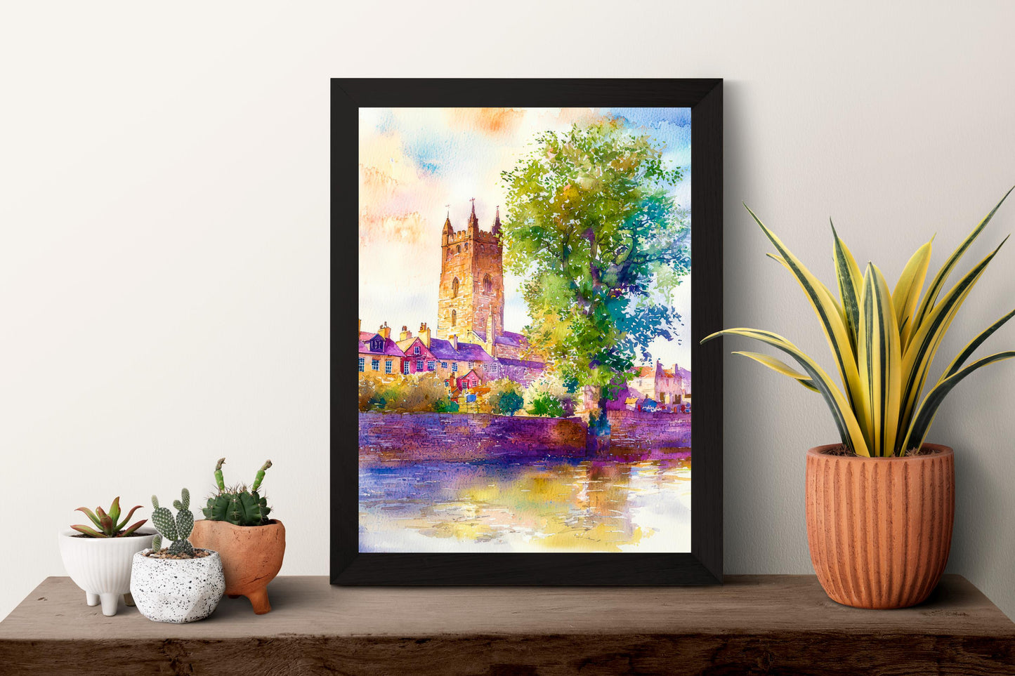 Limerick Watercolor Poster Wall Art Limerick Wall Hanging Home Décor Limerick Gift Art Lovers Ireland Wall Art Limerick Travel Poster Gift