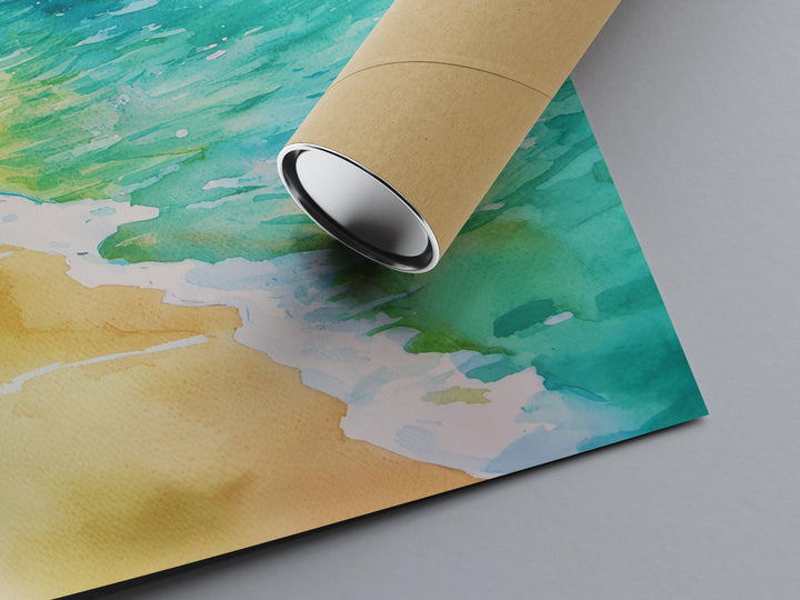 US Virgin Islands watercolor poster Wall Art US Virgin Islands Wall Hanging Home Décor US Virgin Islands Gift Art Lovers us Virgin Islands