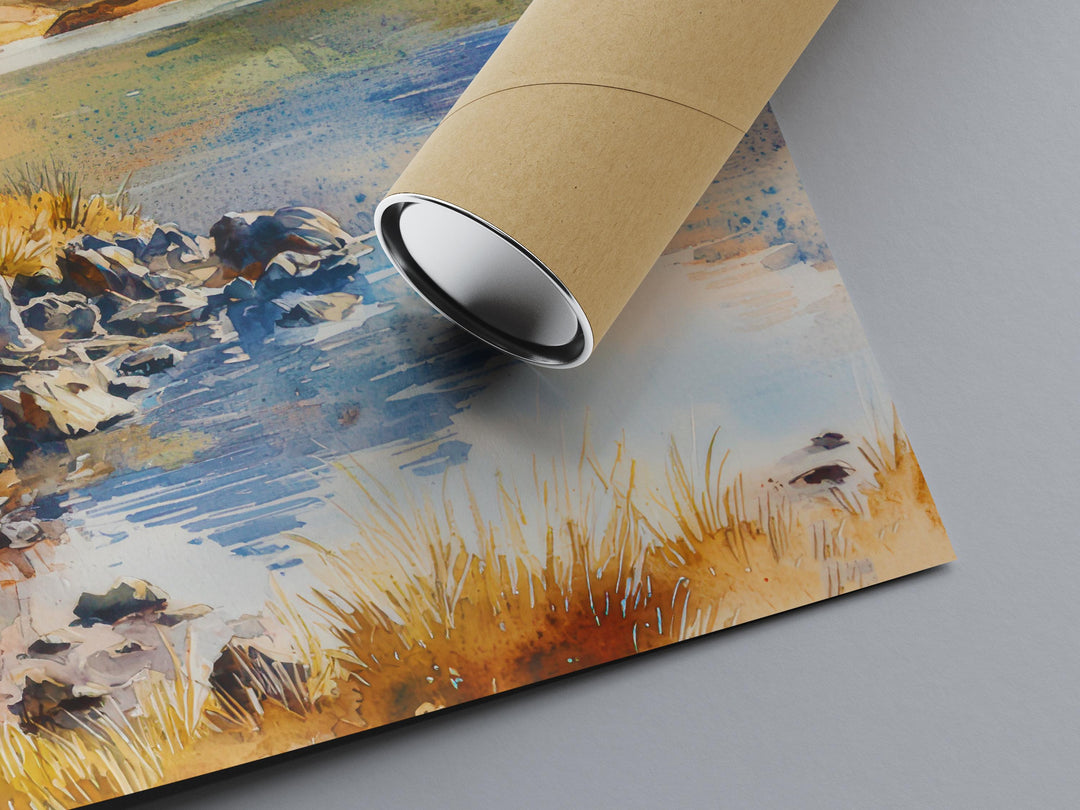 Snowdonia Watercolor Poster Wall Art Snowdonia Wall Hanging Home Décor Snowdonia Gift Art Lovers United Kingdom Wall Art