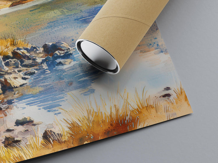 Snowdonia Watercolor Poster Wall Art Snowdonia Wall Hanging Home Décor Snowdonia Gift Art Lovers United Kingdom Wall Art