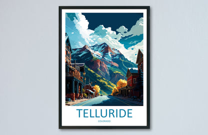 Telluride USA Travel Poster