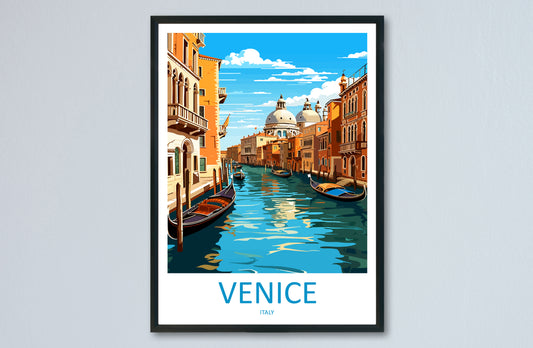 Venice Italy Travel Poster