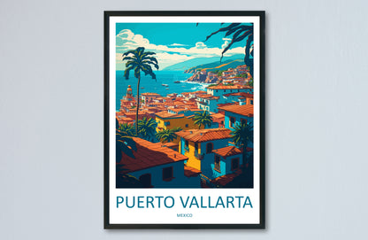 Puerto Vallarta Mexico Travel Poster