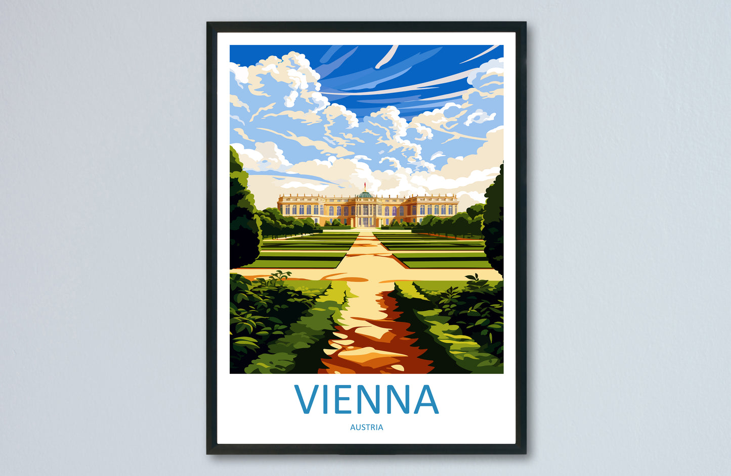 Vienna Austria Travel Poster