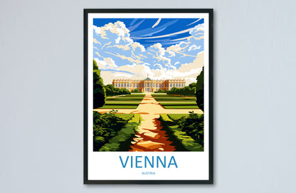 Vienna Austria Travel Poster