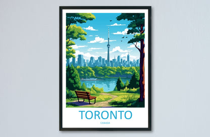 Toronto Canada Travel Poster