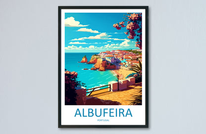 Albufeira Portugal Travel Poster