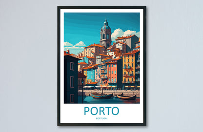 Porto Portugal Travel Poster