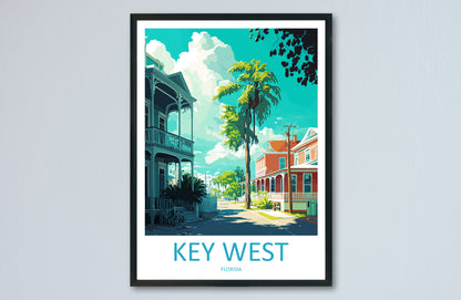 Key West Florida Travel Poster