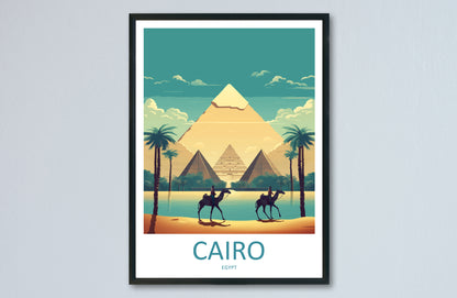 Cairo Egypt Travel Poster