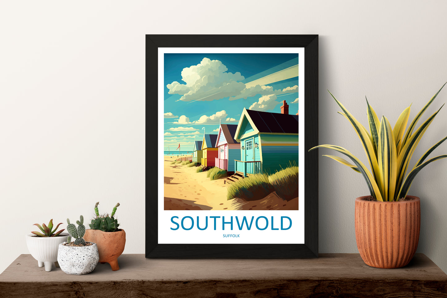 Southwold England Travel Poster