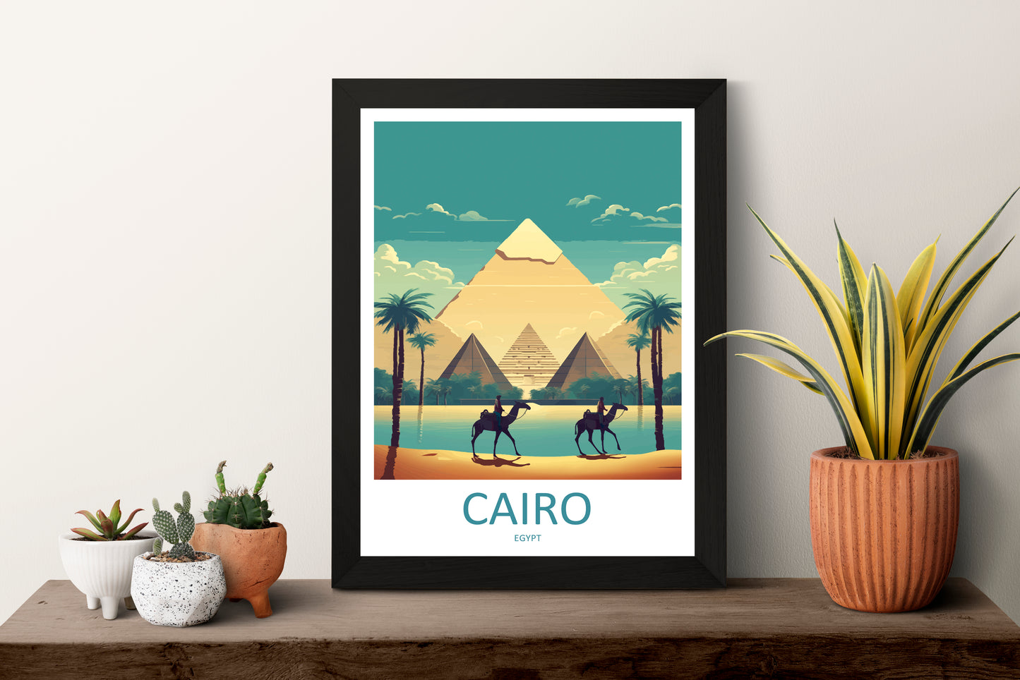 Cairo Egypt Travel Poster