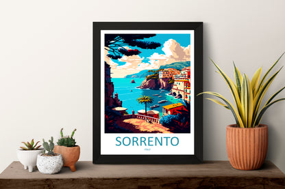 Sorrento Italy Travel Poster