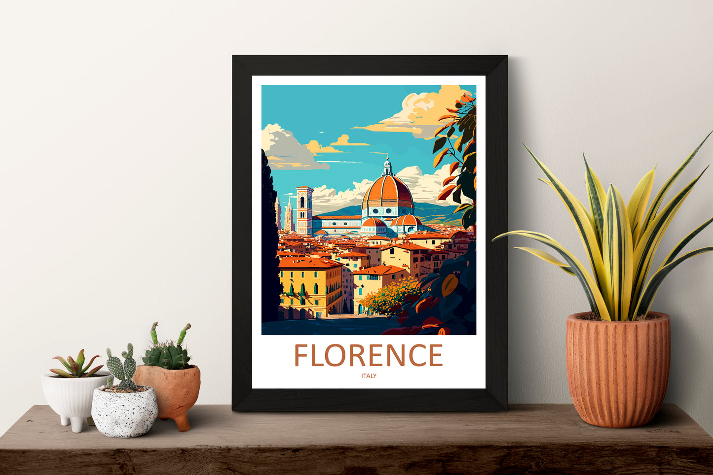 Florence Italy Travel Poster