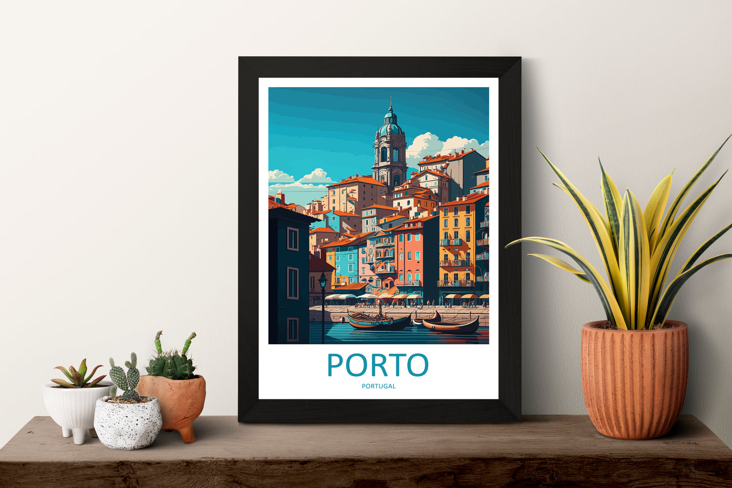 Porto Portugal Travel Poster