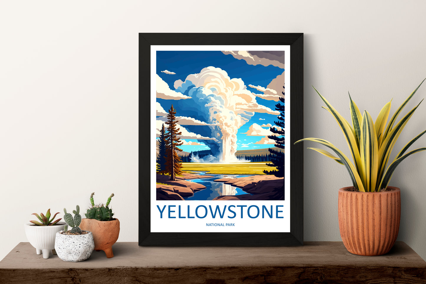 Yellowstone USA Travel Poster