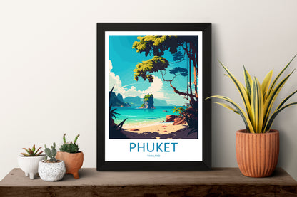 Phuket Thailand Travel Poster