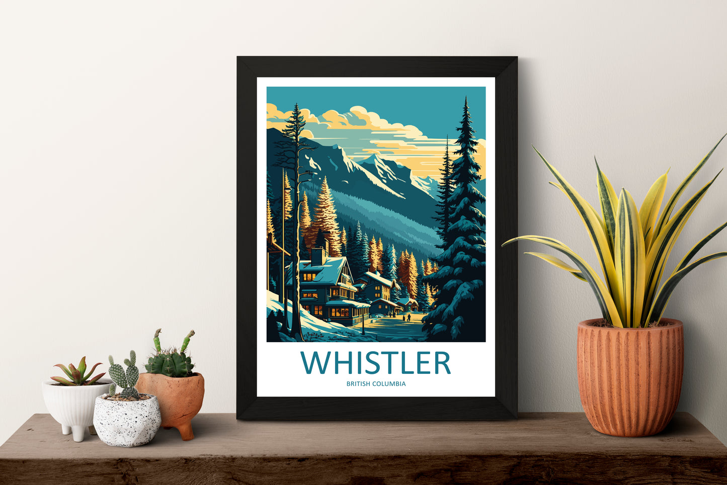 Whistler Canada Travel Poster