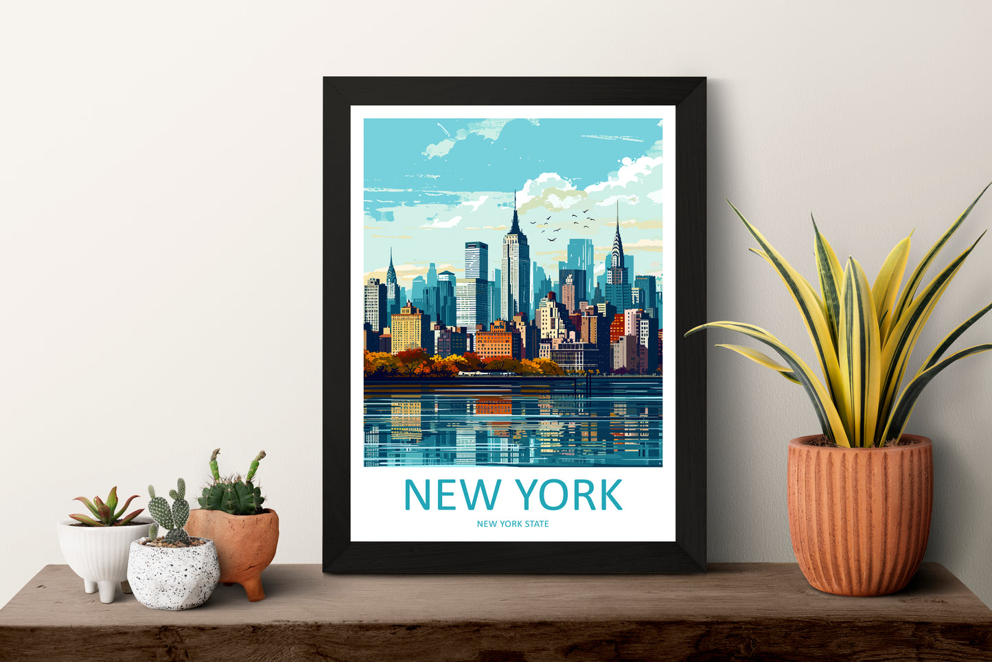 New York City USA Travel Poster