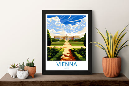 Vienna Austria Travel Poster