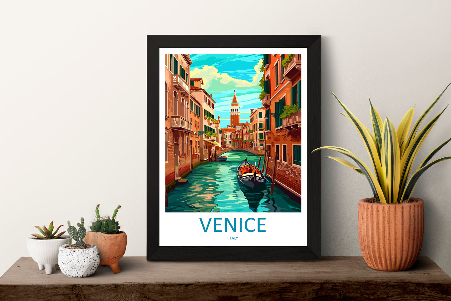 Venice Italy Travel Poster