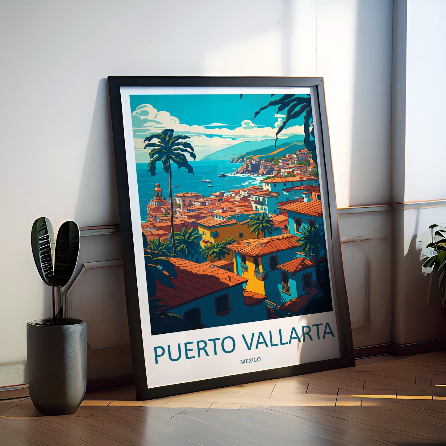 Puerto Vallarta Mexico Travel Poster