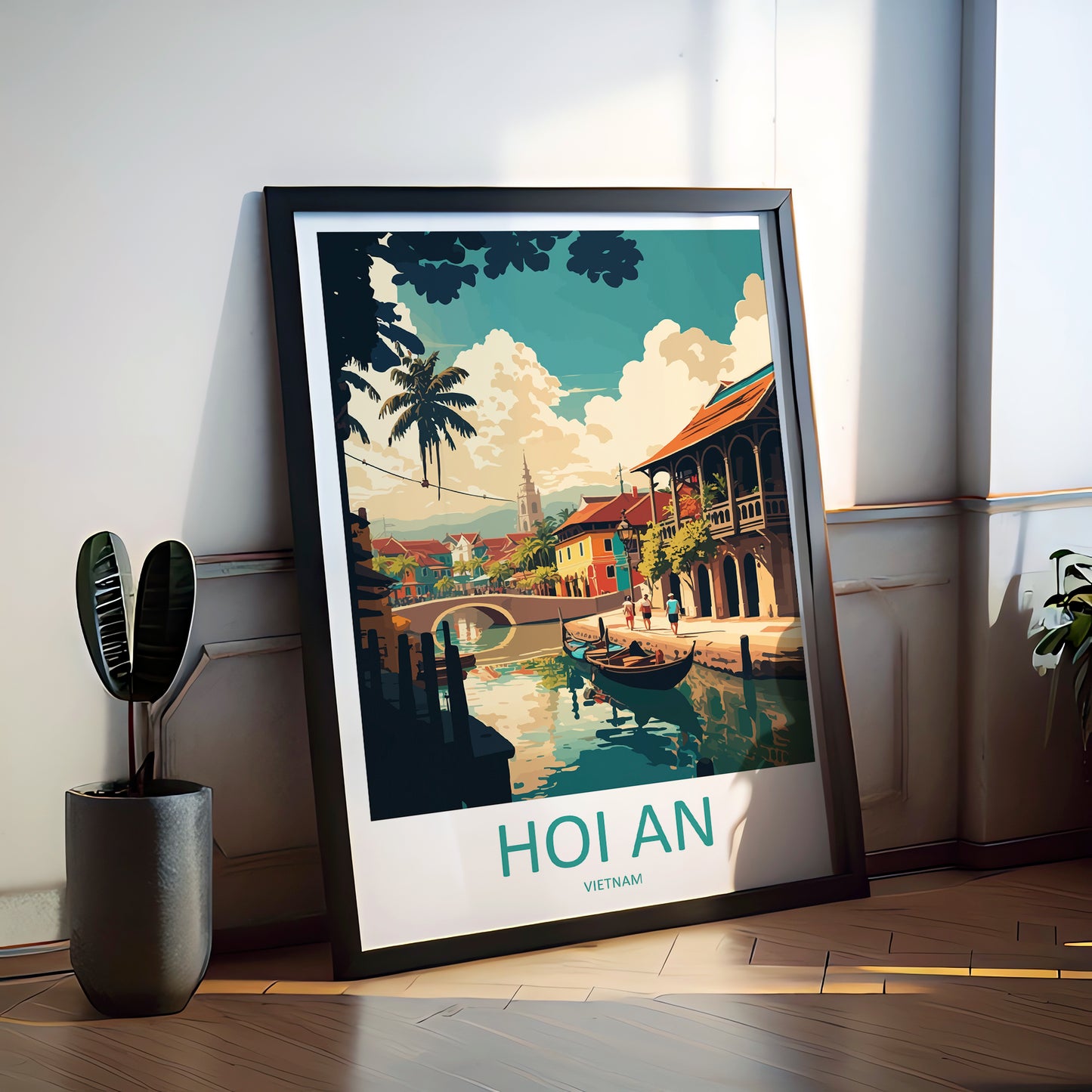 Hoi An Vietnam Travel Poster