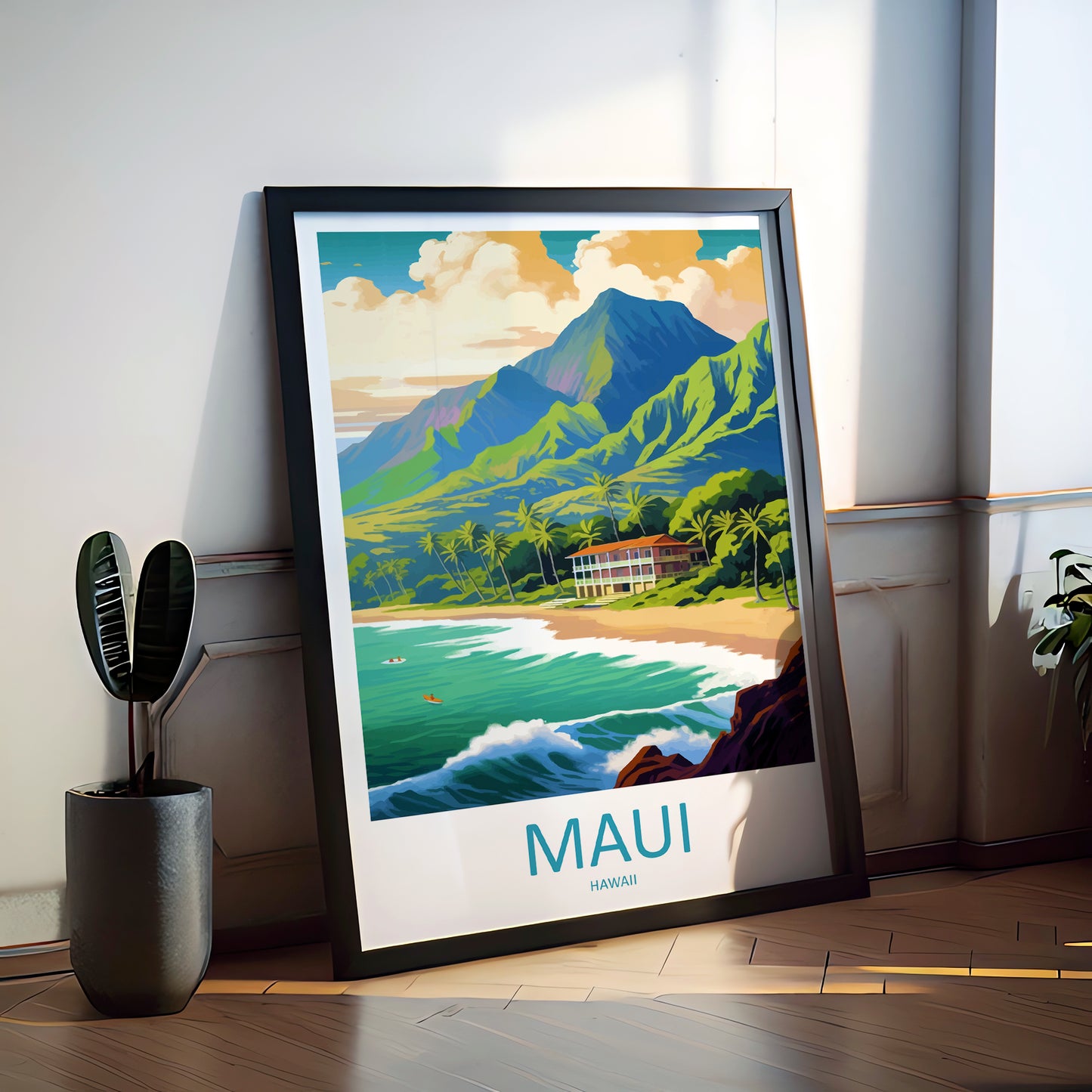 Maui Hawaii USA Travel Poster