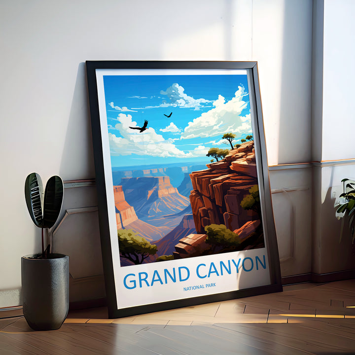Grand Canyon USA Travel Poster