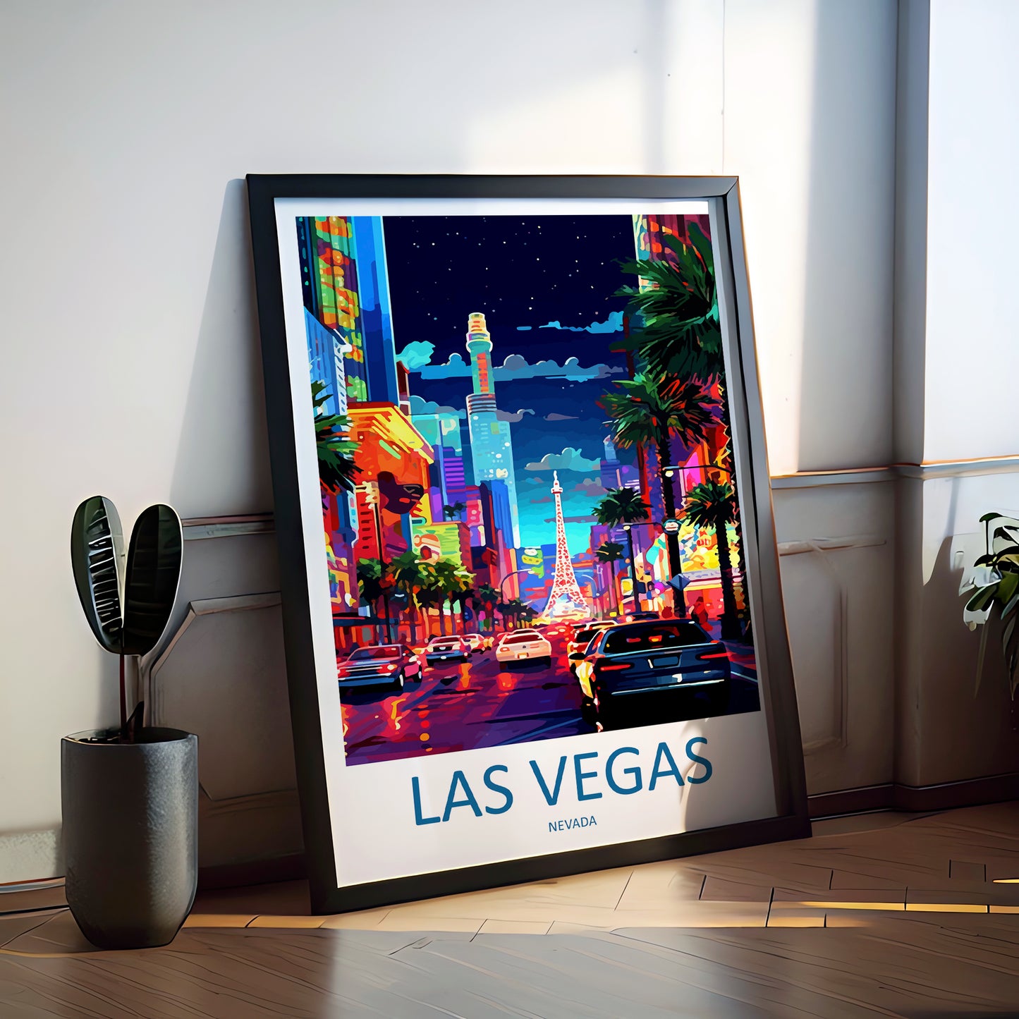 Las Vegas USA Travel Poster