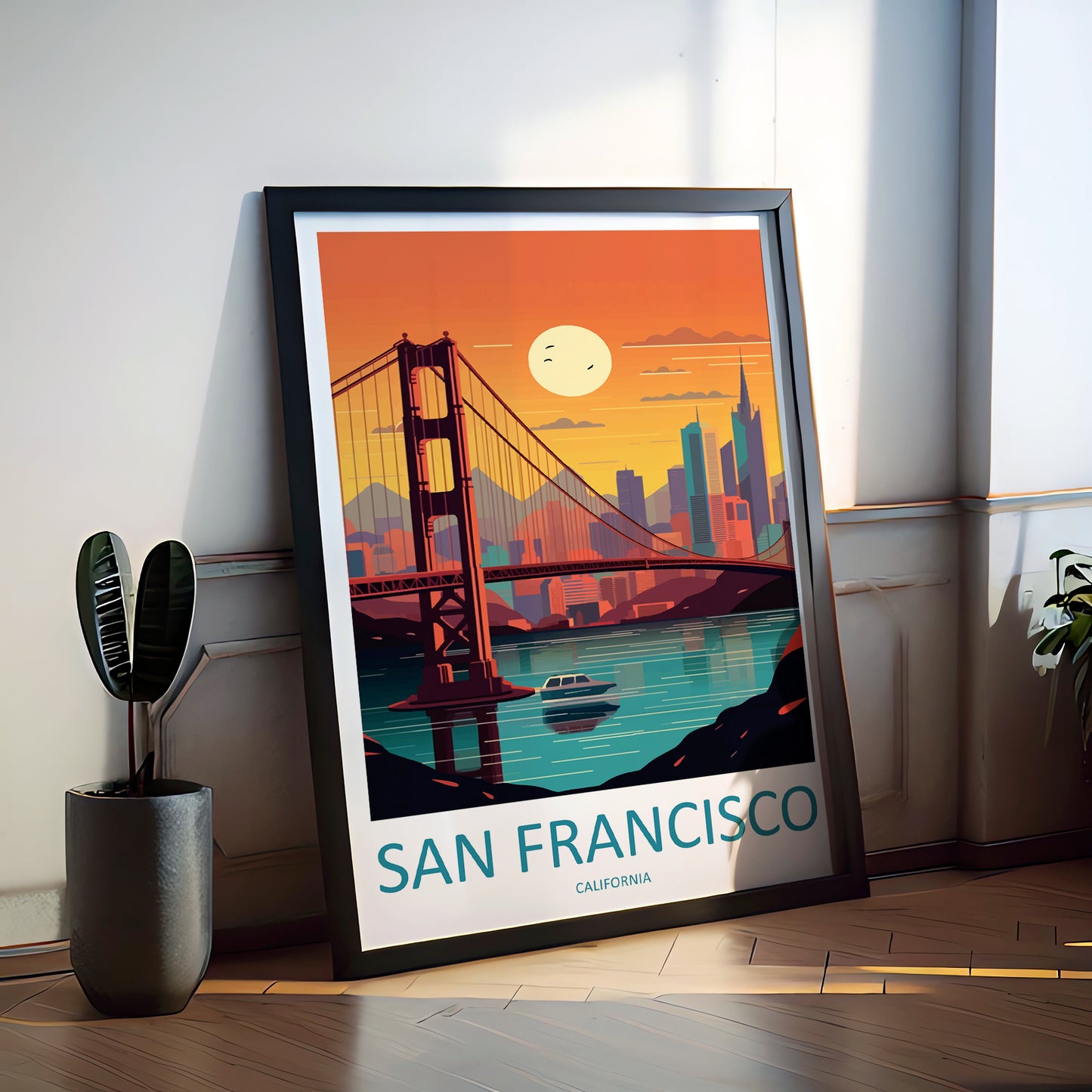 San Francisco United States Travel Poster