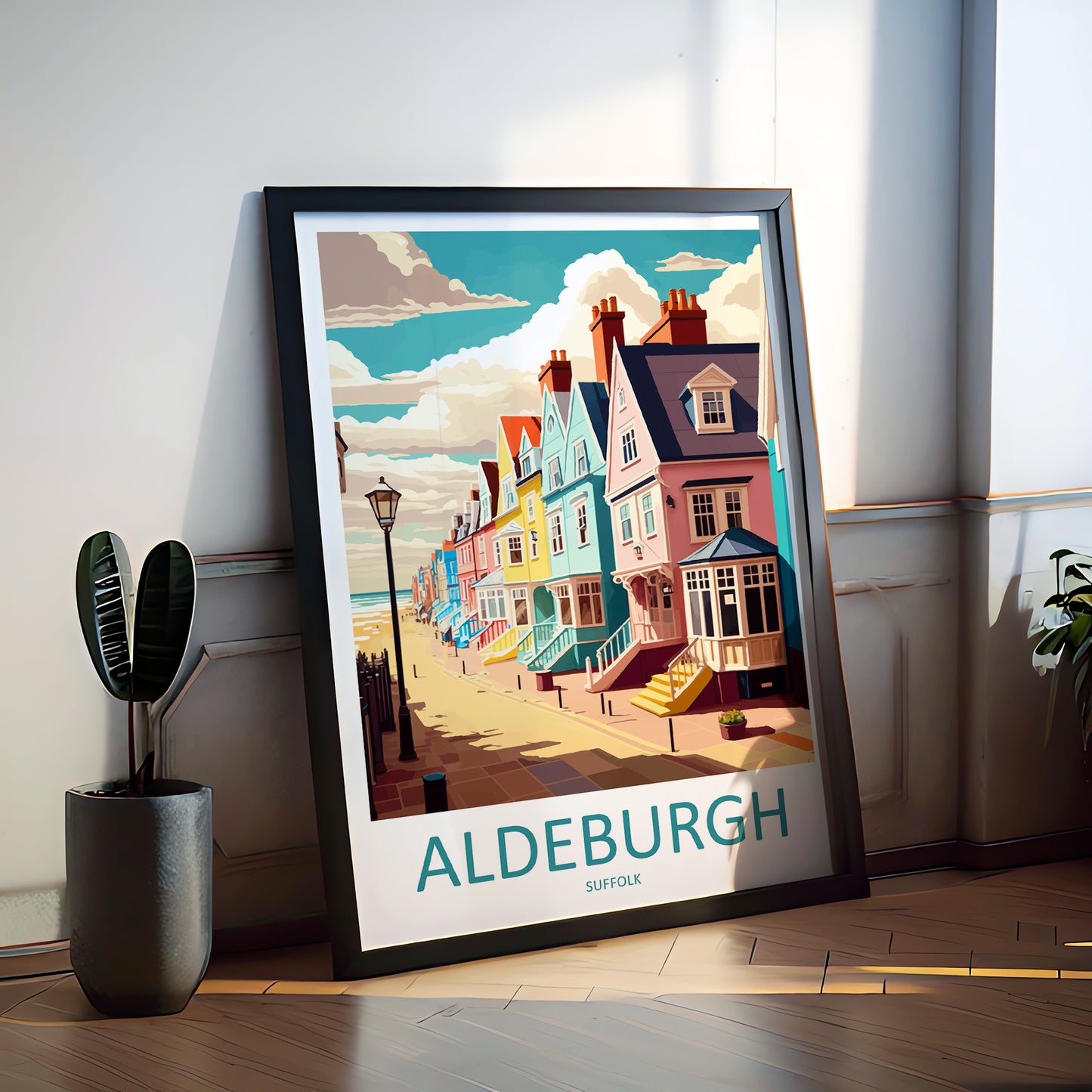 Aldeburgh England Travel Poster