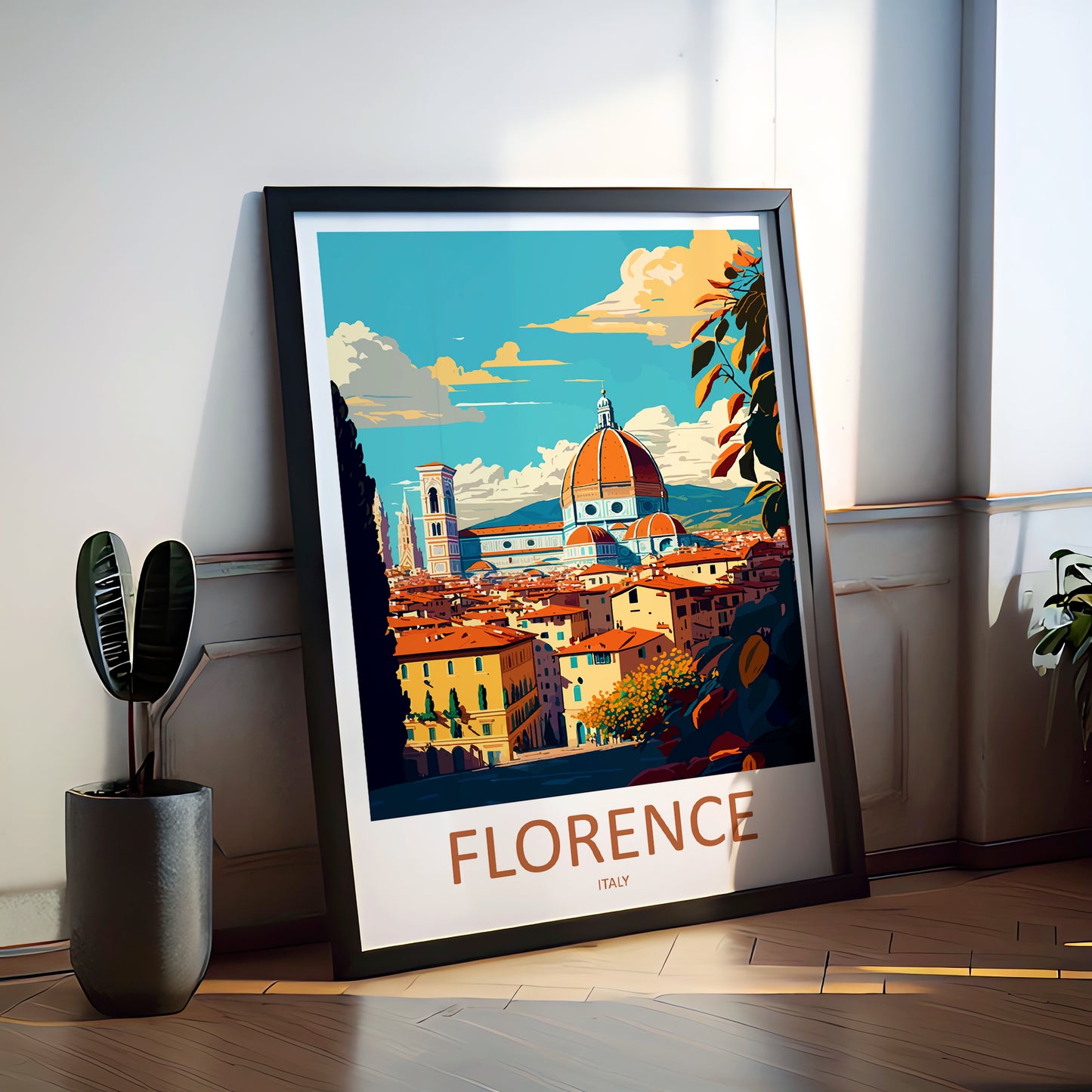 Florence Italy Travel Poster