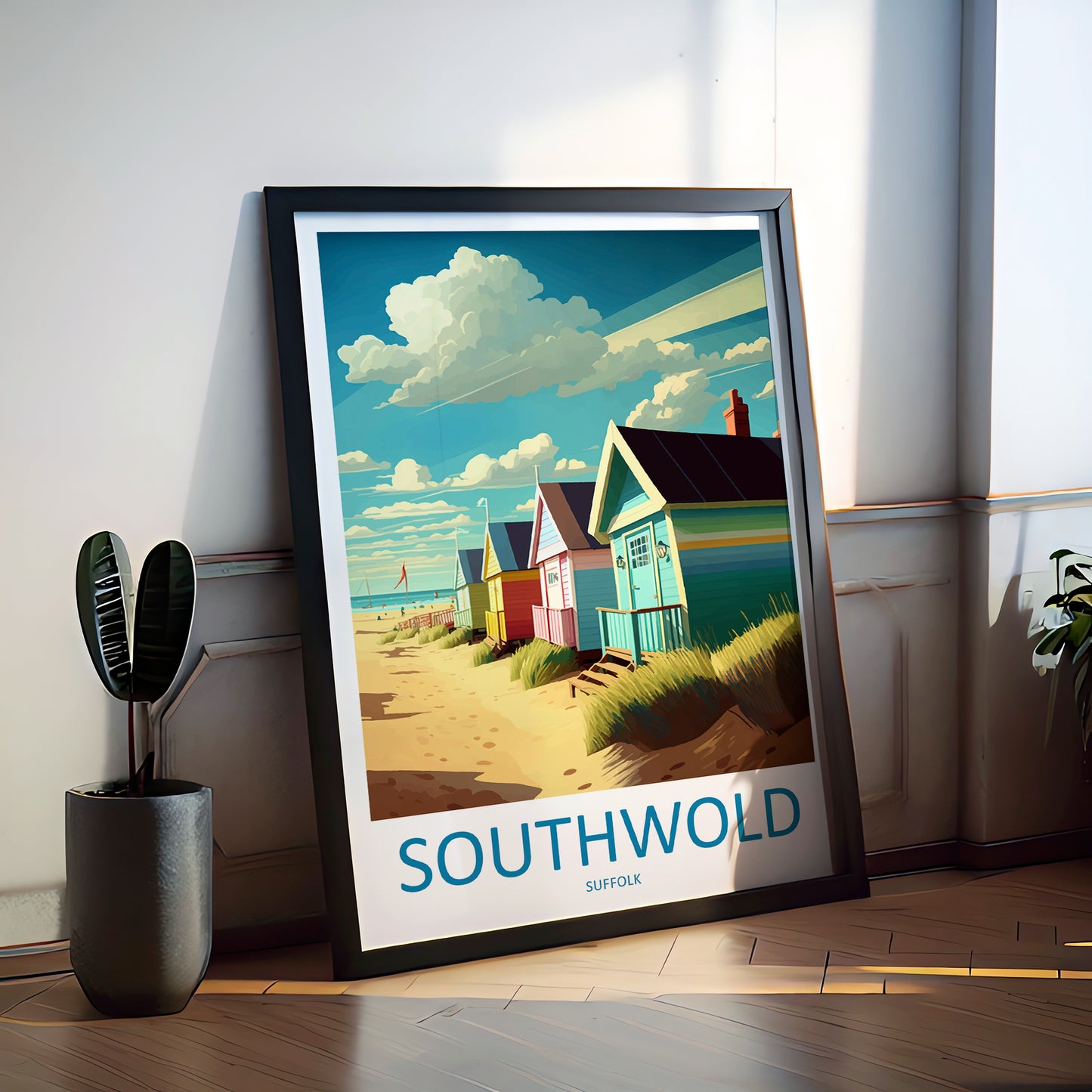 Southwold England Travel Poster