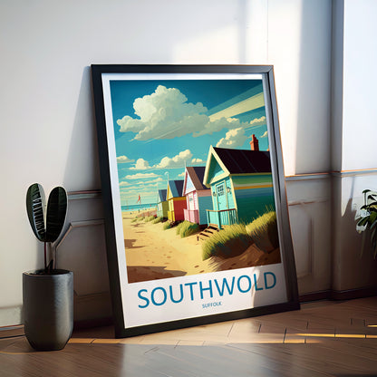 Southwold England Travel Poster