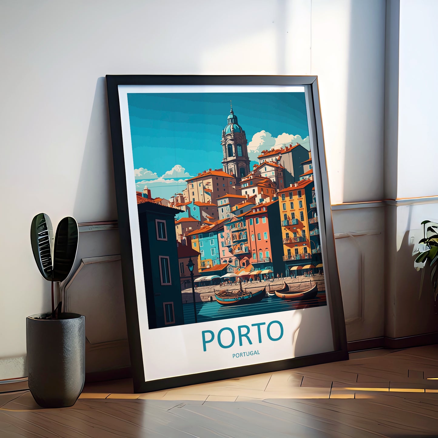 Porto Portugal Travel Poster