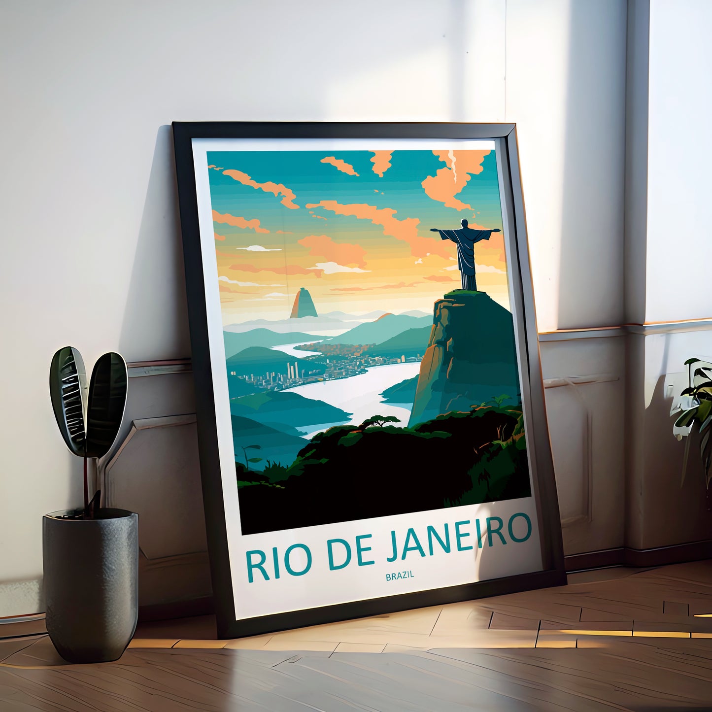 Rio De Janeiro Brazil Travel Poster