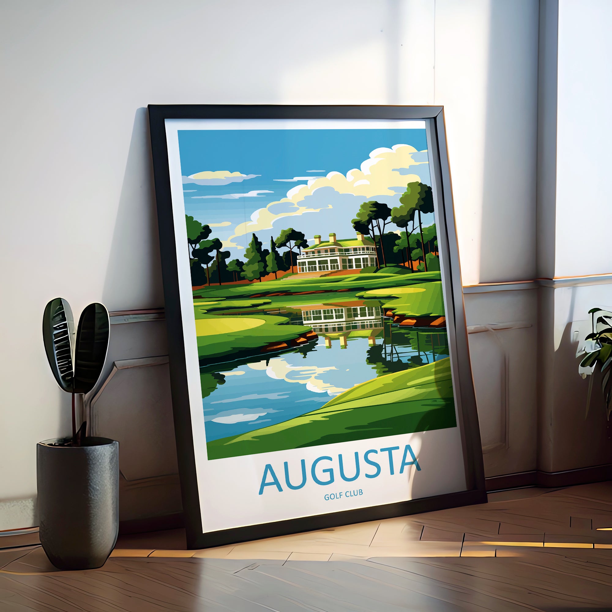 Augusta Golf Club Travel Poster