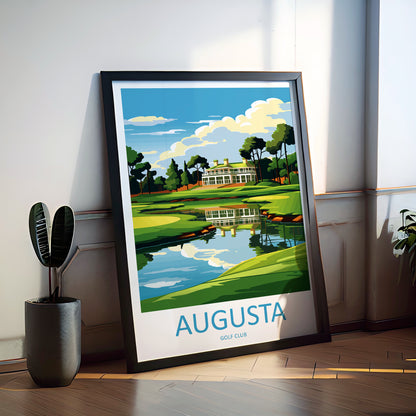 Augusta Golf Club Travel Poster