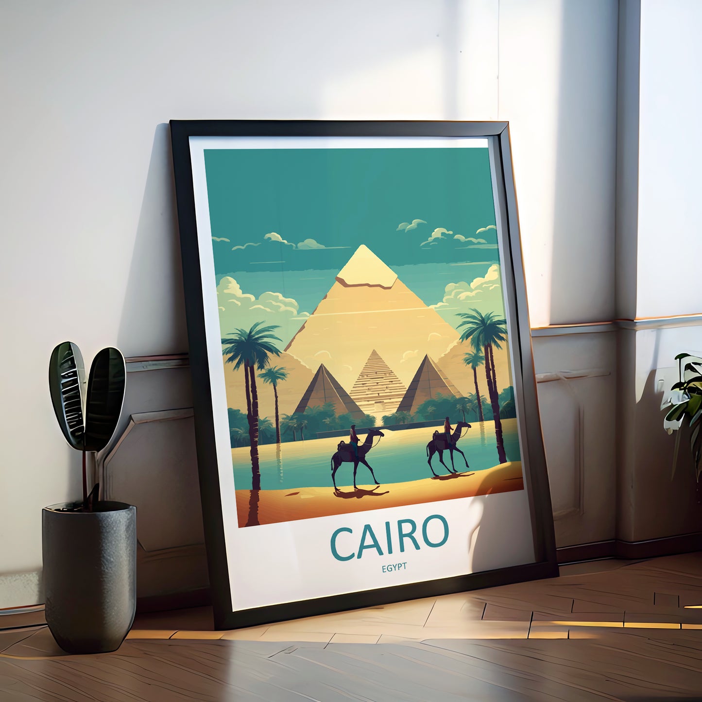 Cairo Egypt Travel Poster