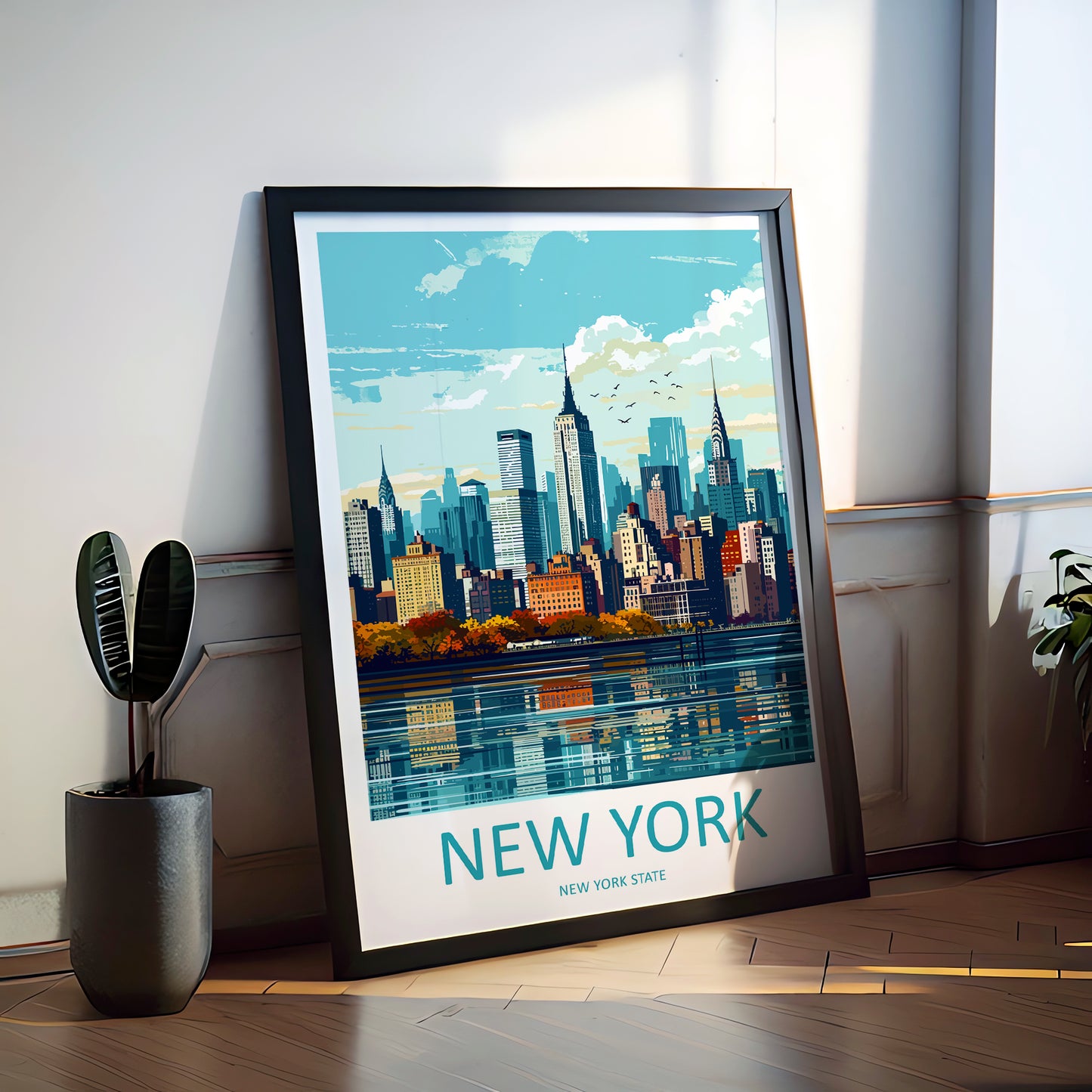 New York City USA Travel Poster