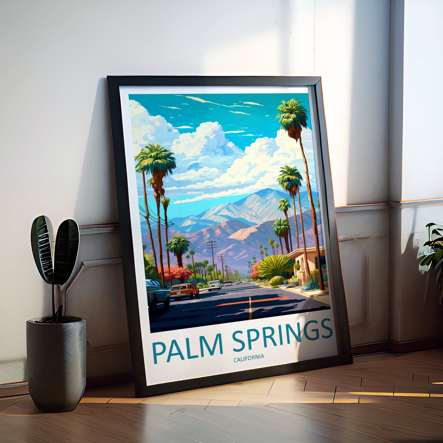 Palm Springs USA Travel Poster